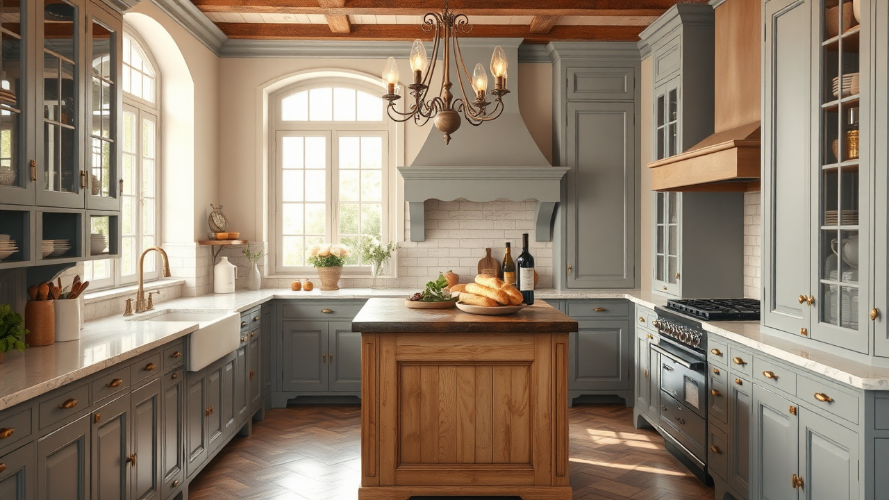 Bring Parisian Charm into Your French Style Kitchen