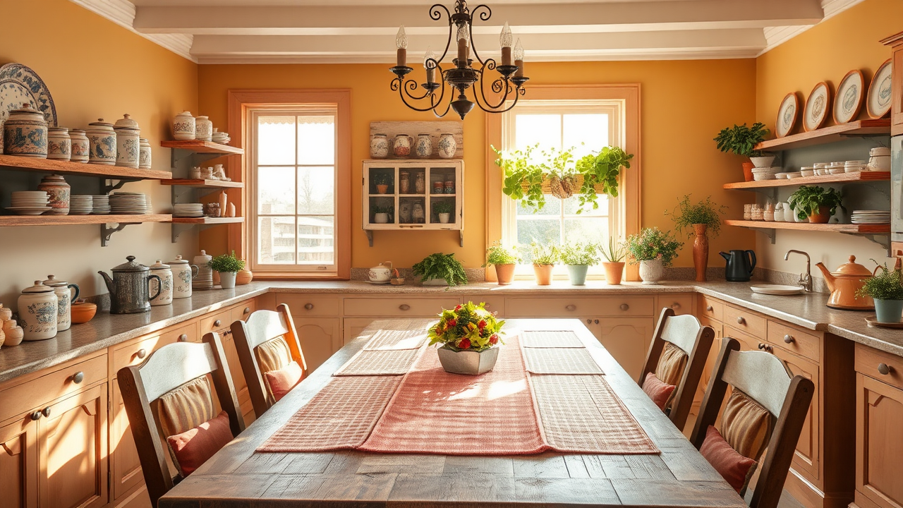 Charming Farmhouse Decor for the Perfect Country Kitchen