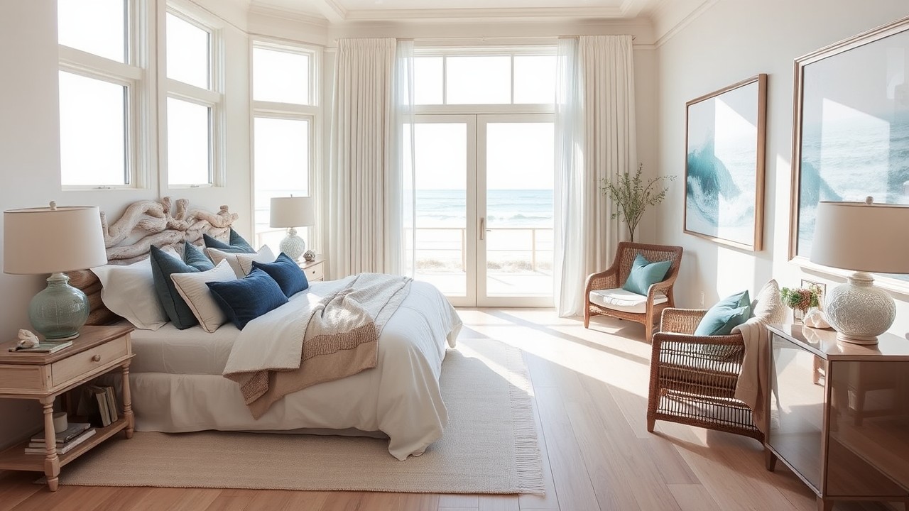 Coastal Bedroom Ideas for a Master Suite