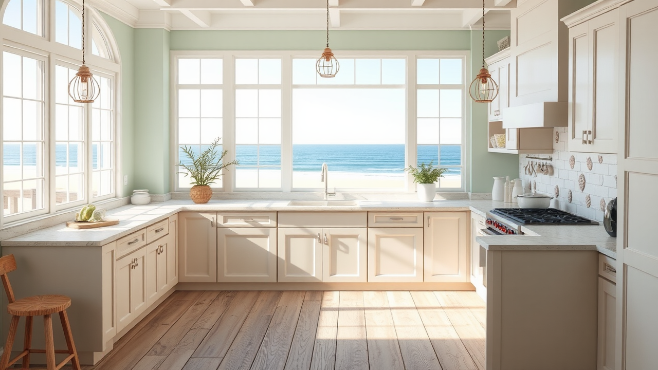 Coastal Kitchen Design Ideas for a Breezy