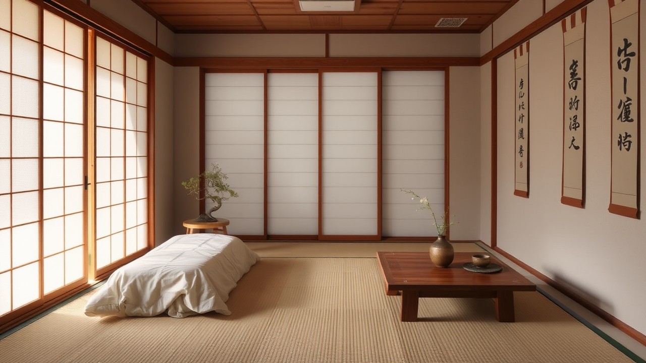 Decorating a Japanese Bedroom