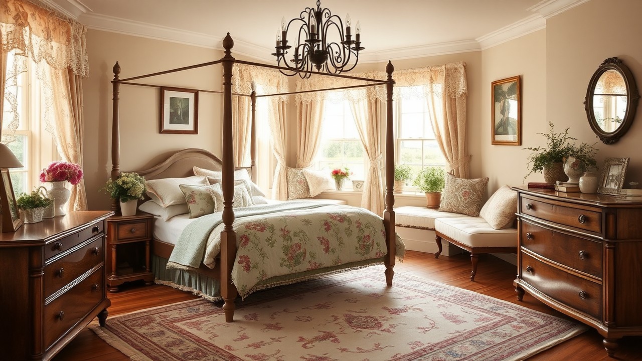 English Country Style Bedrooms