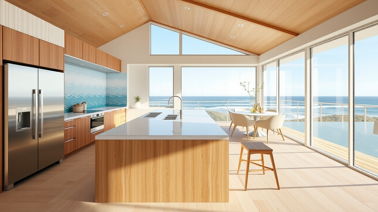 Essentials for a Beautiful and Functional Surf House Kitchen Kitchen