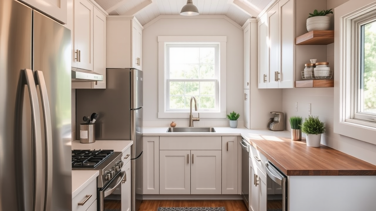 Essentials for a Beautiful and Functional Tiny House Kitchen Kitchen