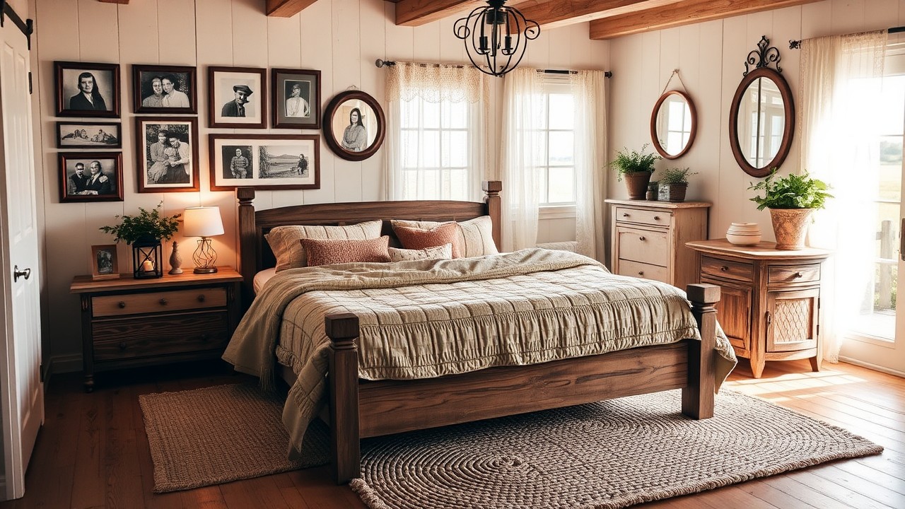 Farmhouse Bedroom Decor for Couples