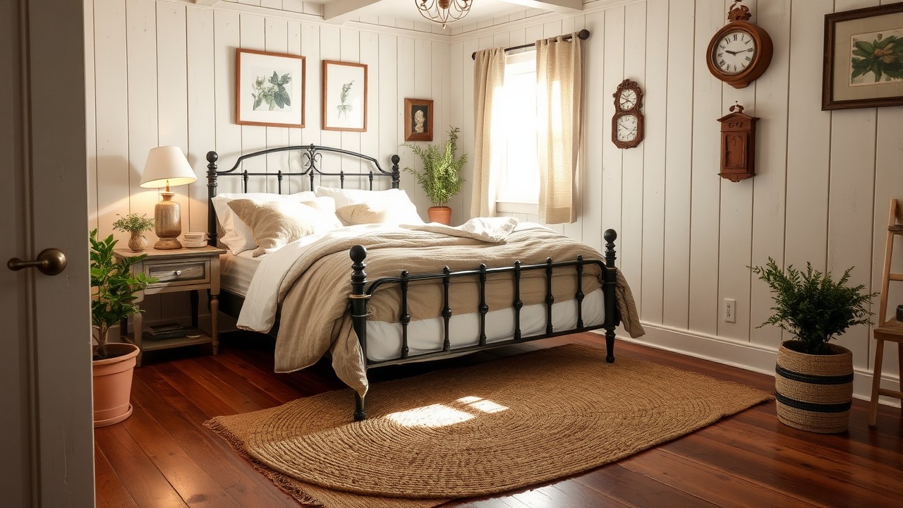 Farmhouse Bedroom Decor for Small Spaces