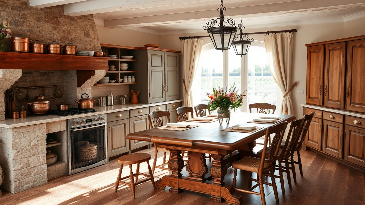 French Country Kitchen Decor Ideas for Timeless Style