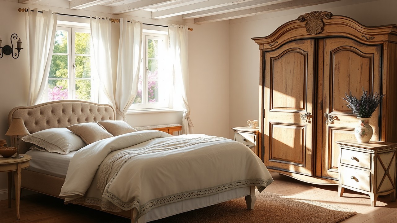 French Country Style Bedroom Inspirations