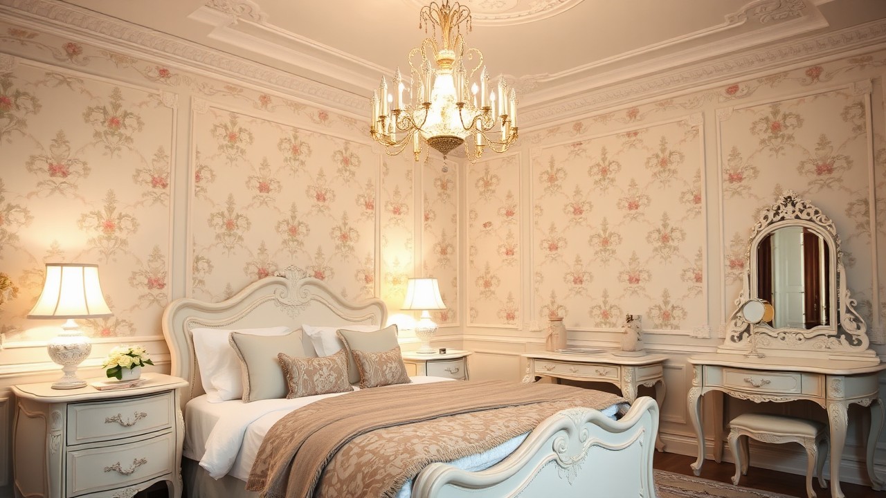 French Style Bedroom Accessories and Decor