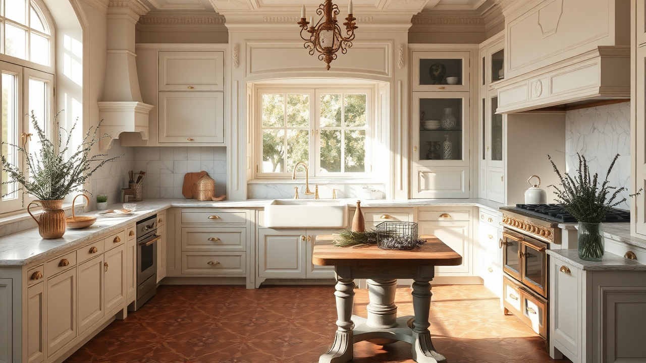 How to Design a Kitchen with Classic French Flair