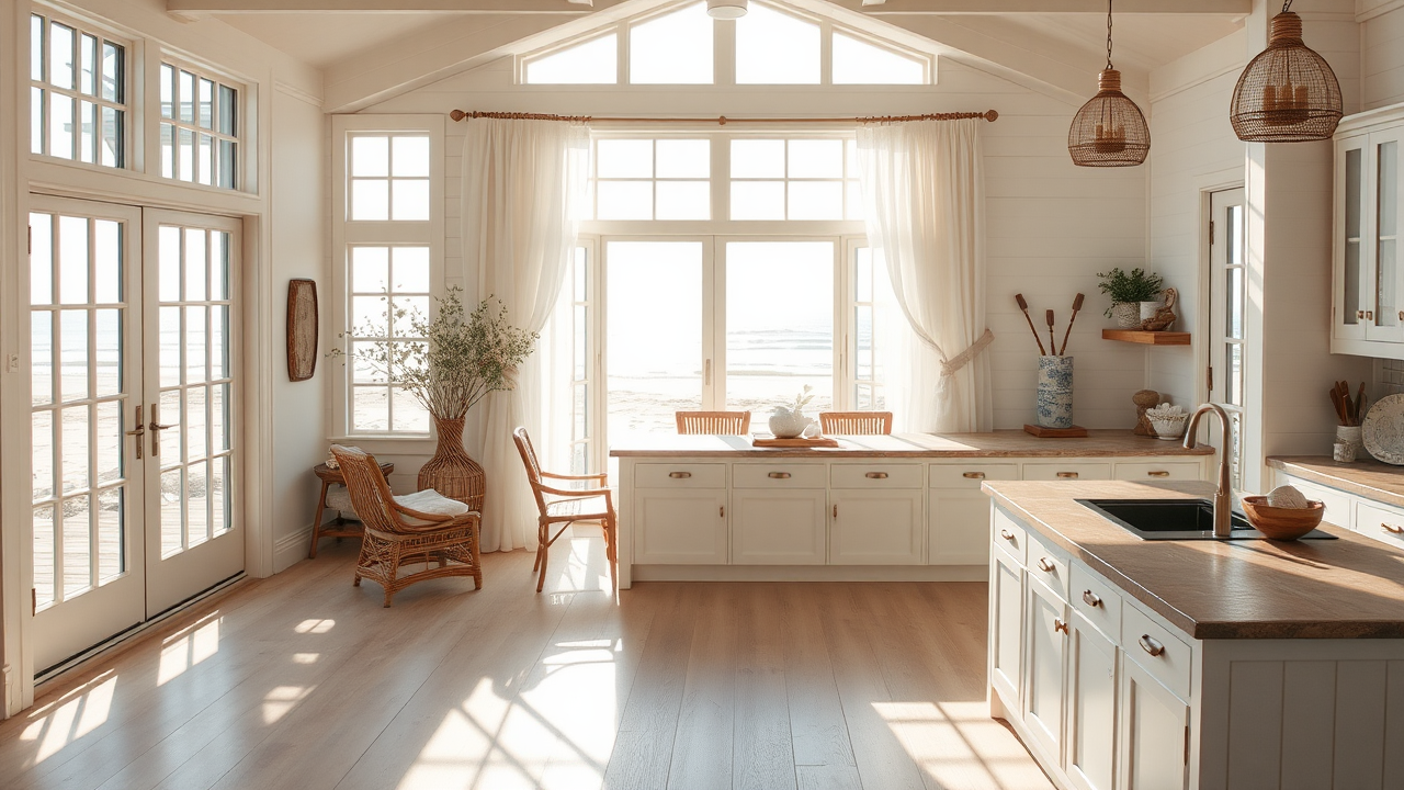 How to Design a Relaxing Beach House Kitchen