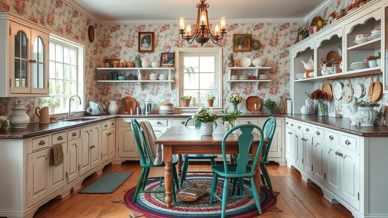 How to Incorporate Different Elements into Your Shabby Chic Kitchen Kitchen