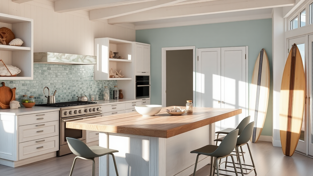 How to Incorporate Different Elements into Your Surf House Kitchen Kitchen