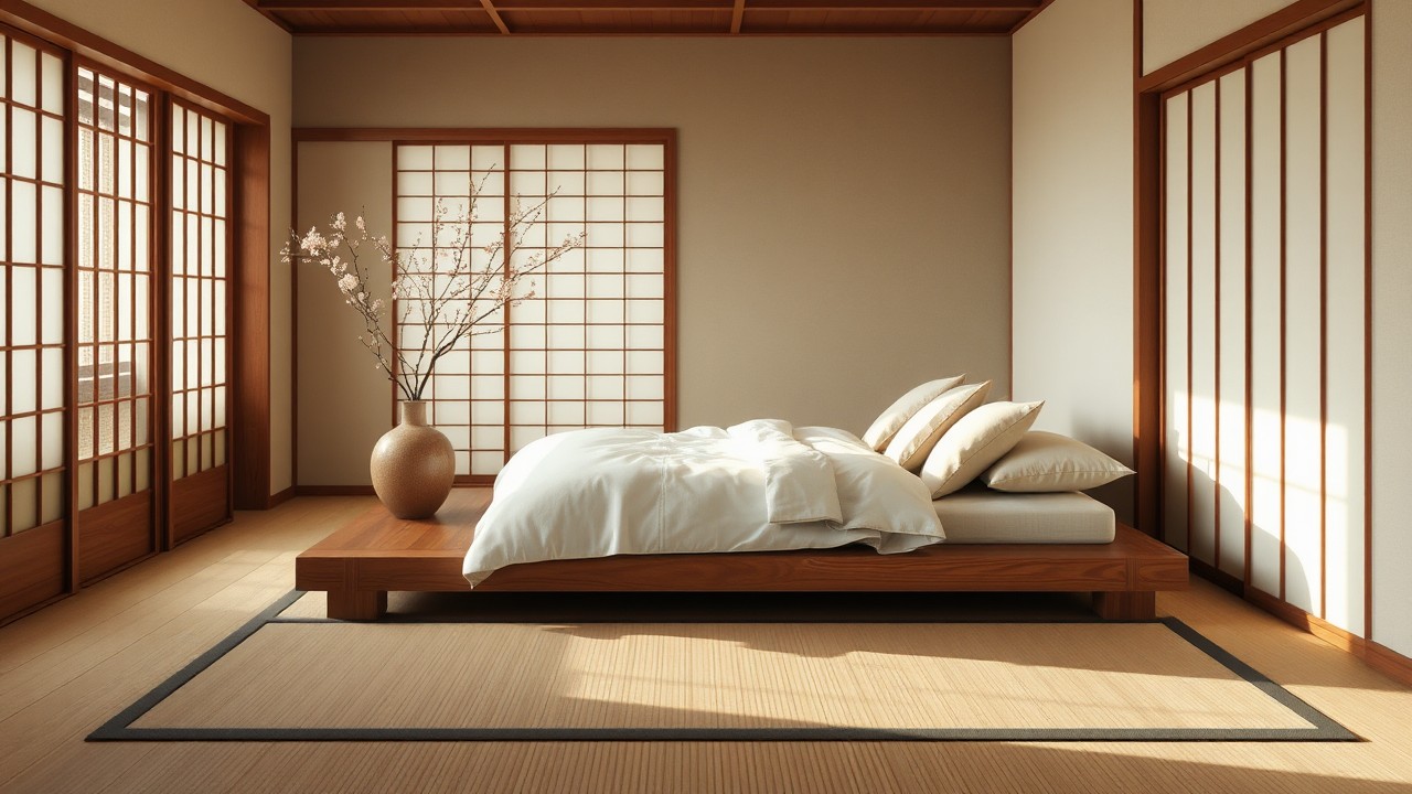 Japanese Bedroom Color Schemes