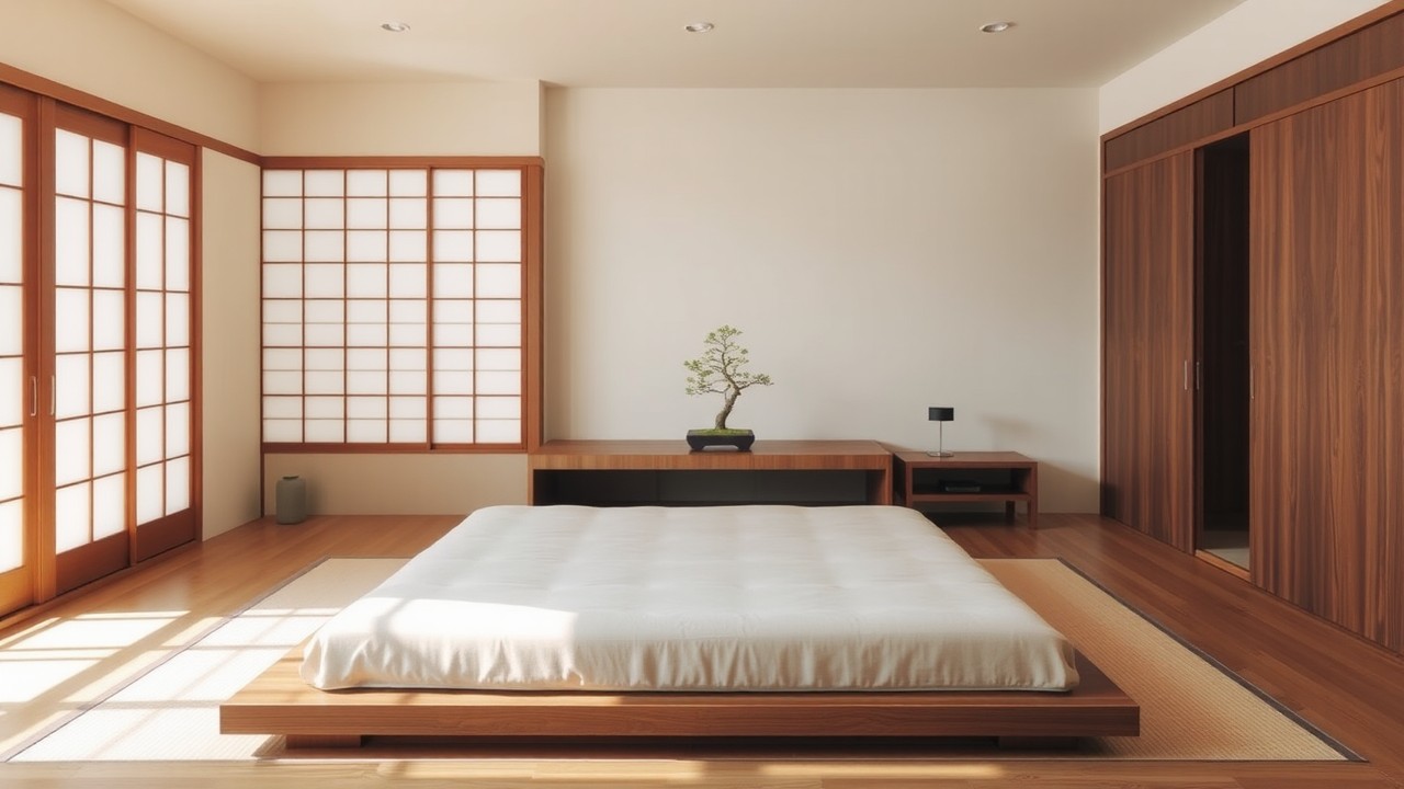 Japanese Bedroom Furniture Design