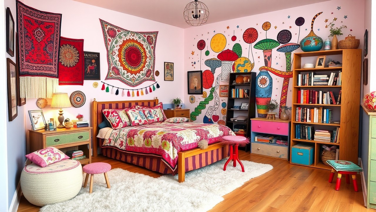 Kids and Teen Eclectic Bedrooms