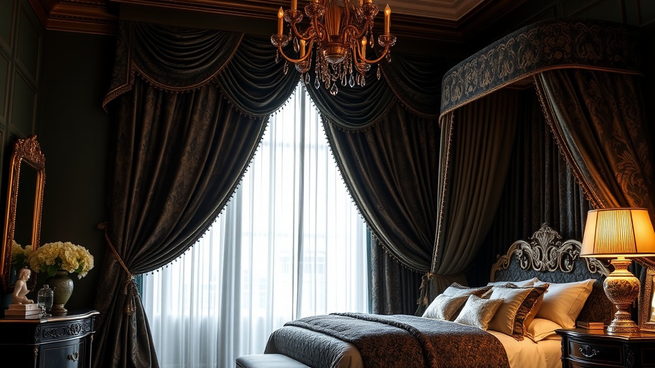 Luxury Bedroom Curtains