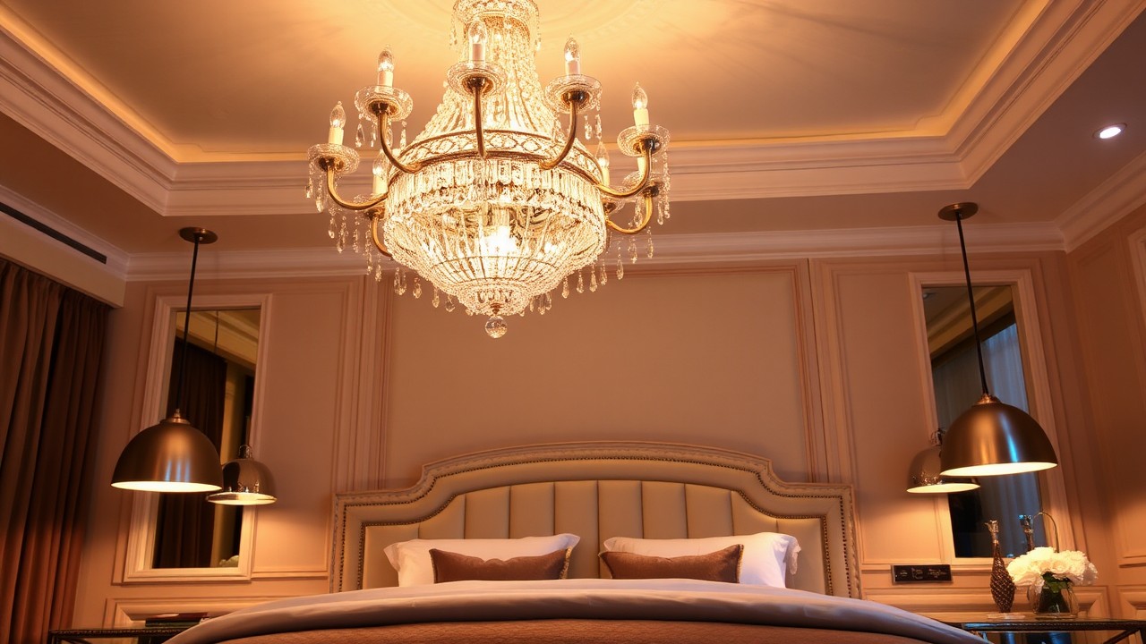 Luxury Bedroom Lighting Ideas