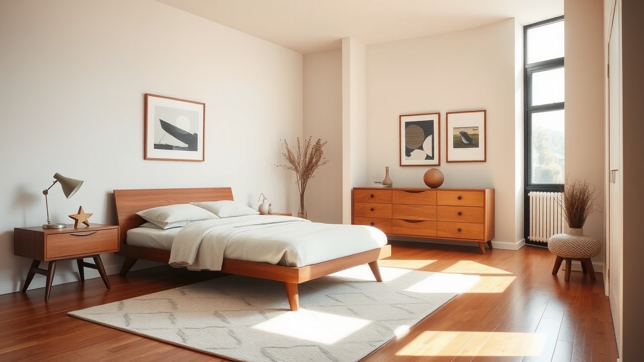 Mid-Century Bedroom Style