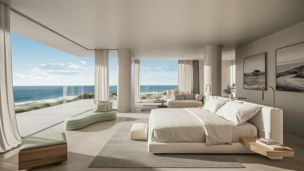 Modern Beach House Bedroom Decor