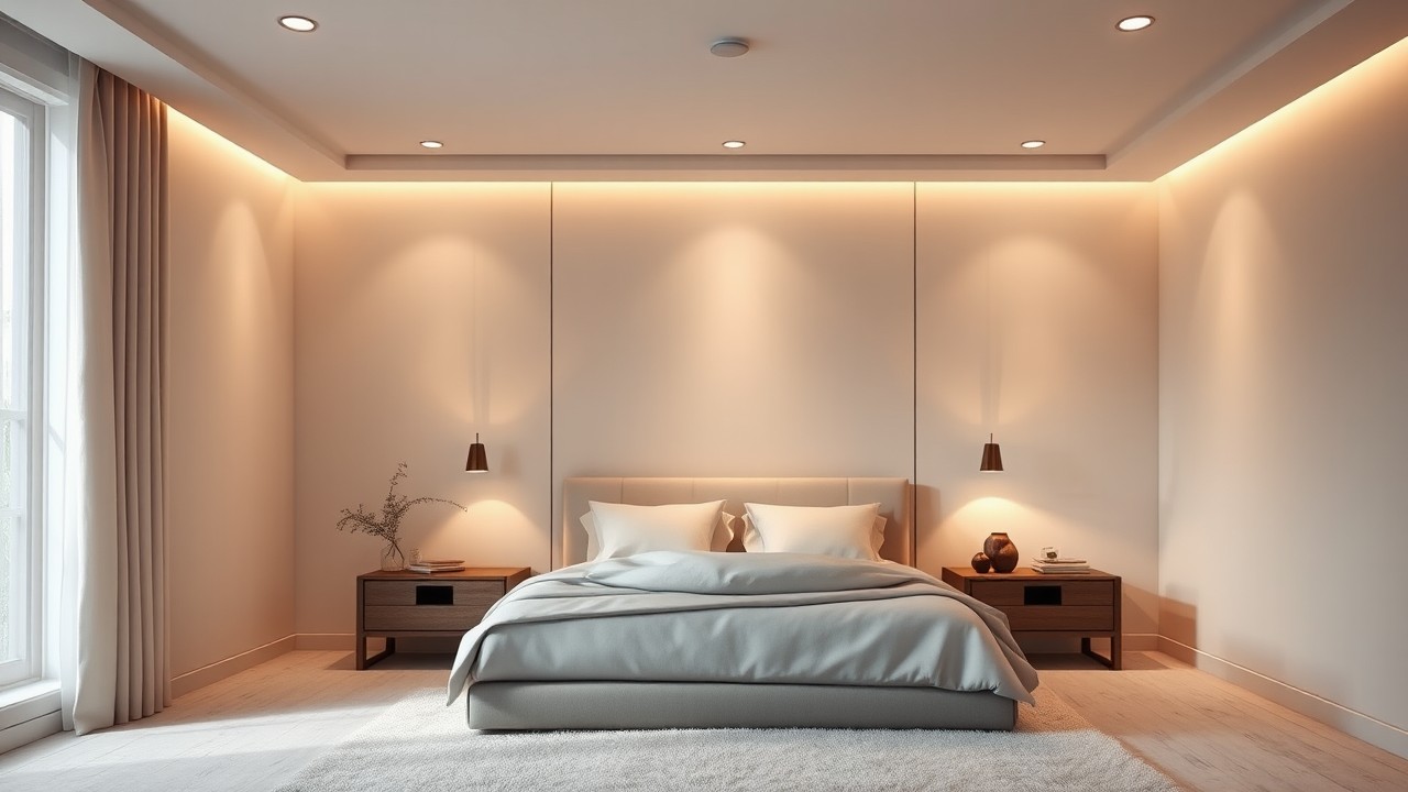 Modern Bedroom Lighting Inspiration