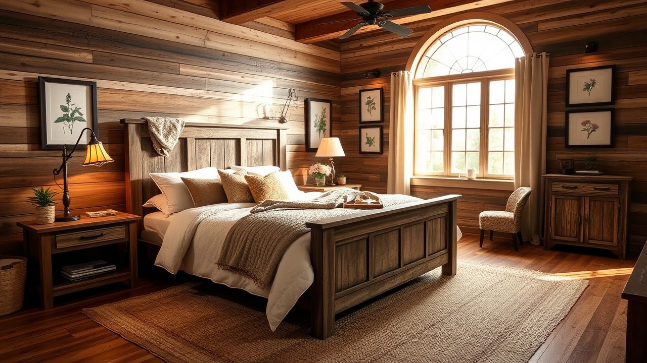 Rustic Farmhouse Bedroom Decor Inspirations