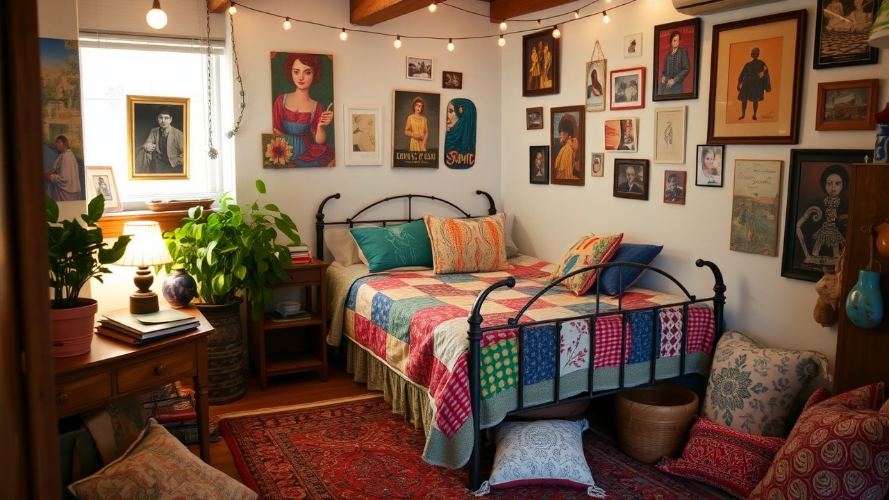 Small Eclectic Bedroom Inspirations