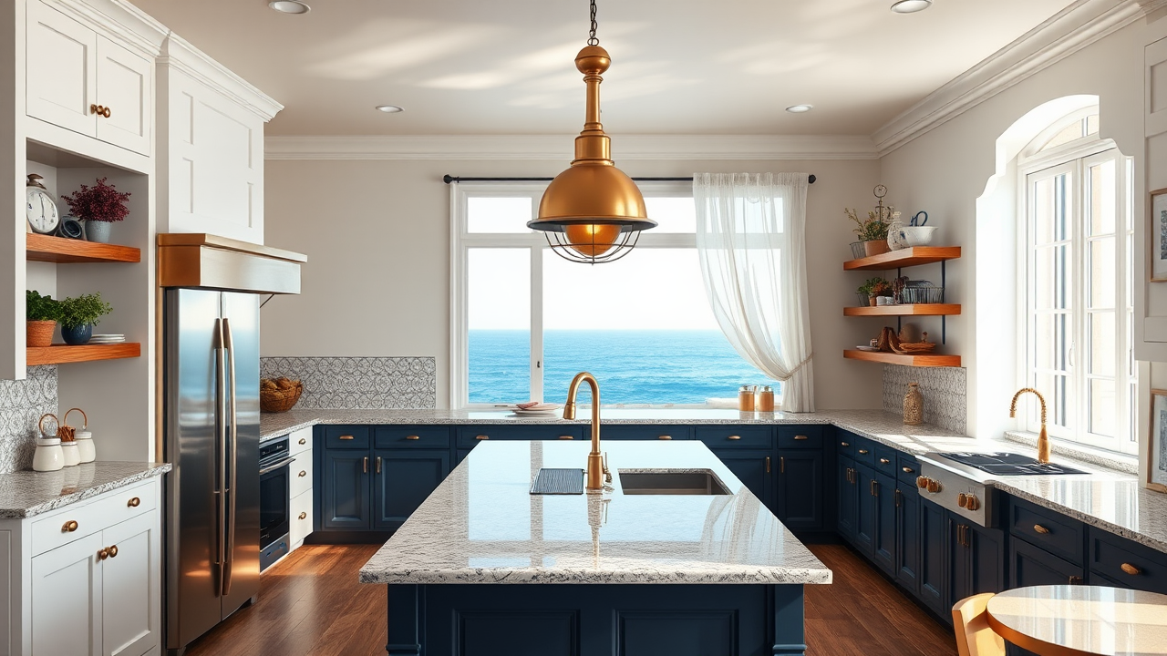 Unique and Stunning Nautical Kitchen Design Ideas for Your Kitchen