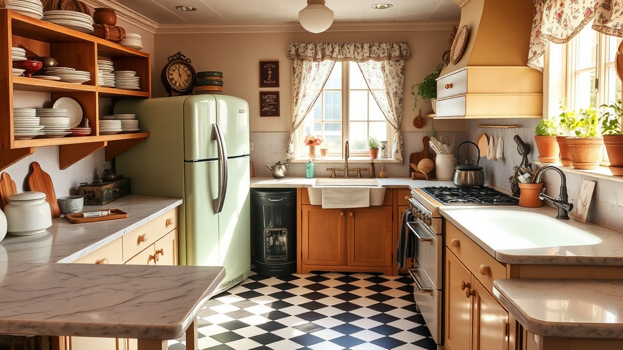 Unique and Stunning Vintage Kitchen Design Ideas for Your Kitchen