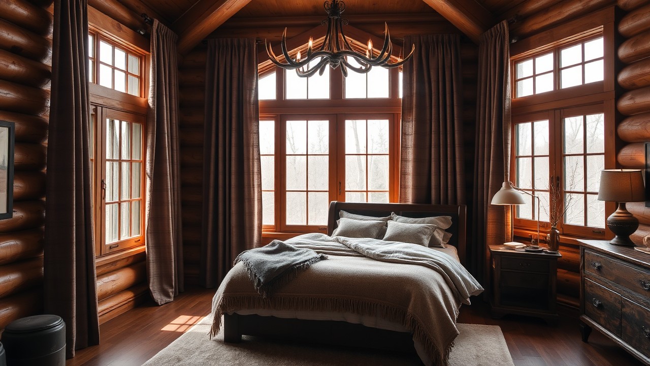 Window Treatments for Log Homes