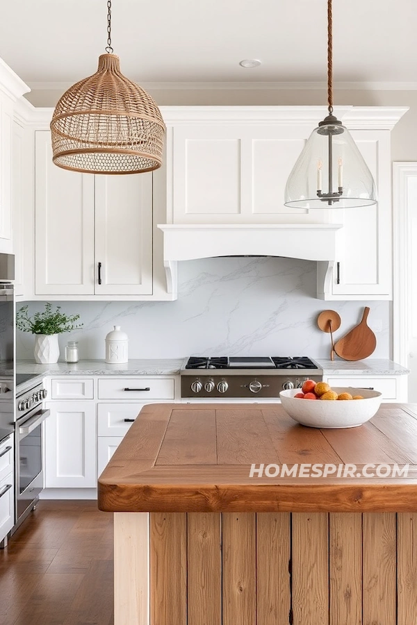 All-White Cabinetry with Beach Vibes