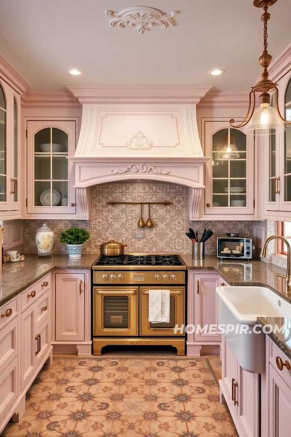 Antique Inspired Elegant Kitchen Design