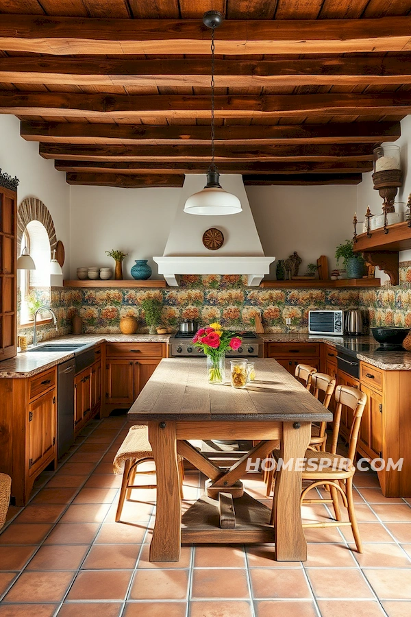 Boho Kitchen with Farmhouse Charm