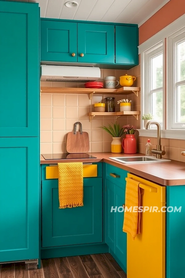 Bold Colors in Compact Design