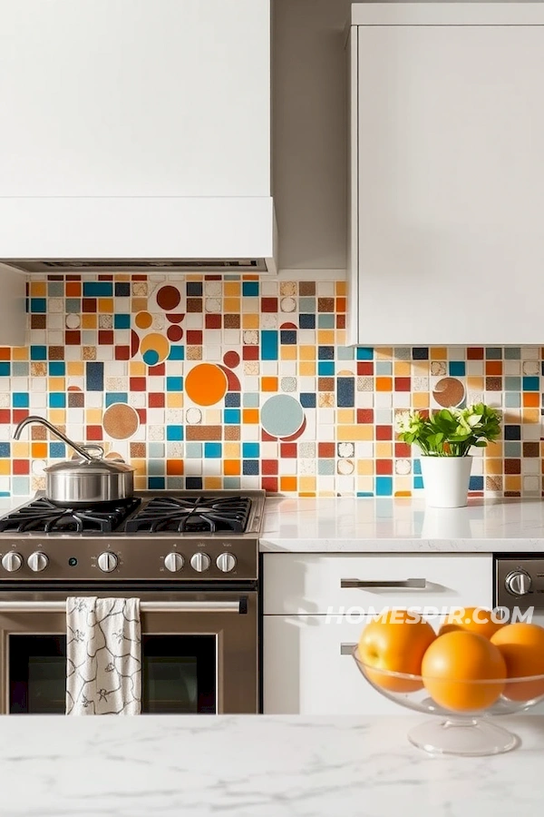 Bold Patterns in Kitchen Tile Design