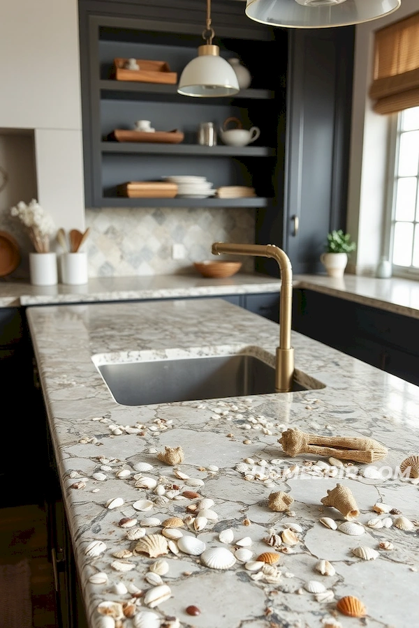 Capture of Coastal Treasures in Counter Design