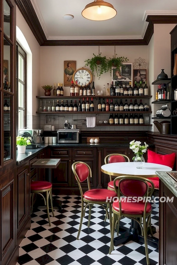 Classic Bistro Feel in French Kitchen Design