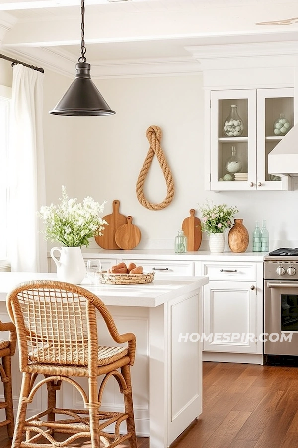 Coastal Kitchen with Nautical Elements