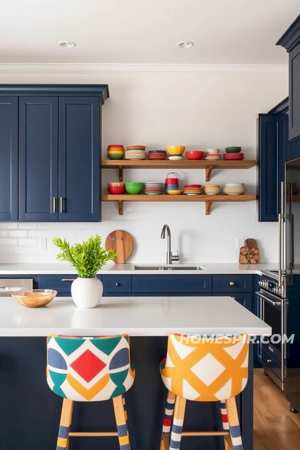 Colorful Dishware on Display in a Bright Space