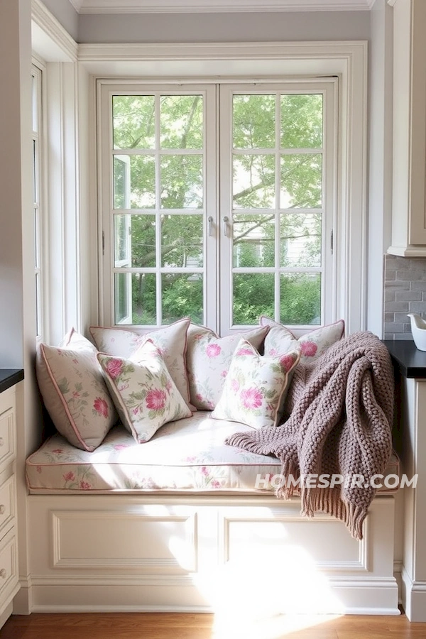 Corner Cushion Array in Country Charm