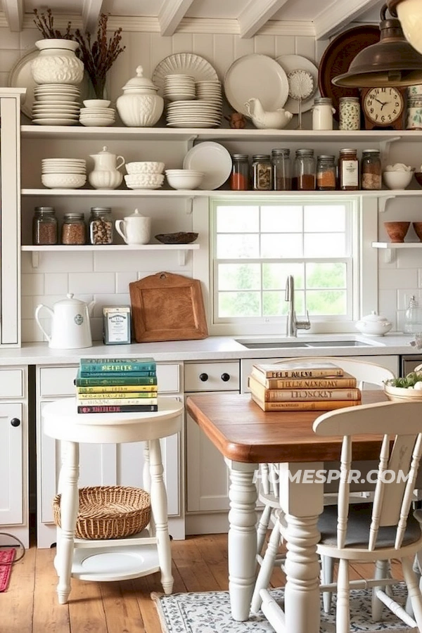 Cozy Cluttered Vintage Kitchen Design