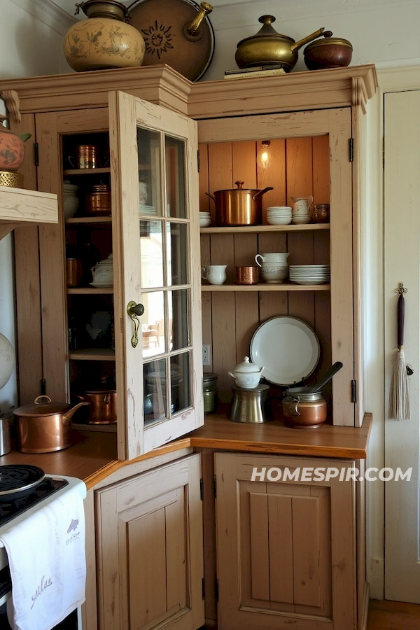 Cozy Corner with Antique Kitchen Accessories