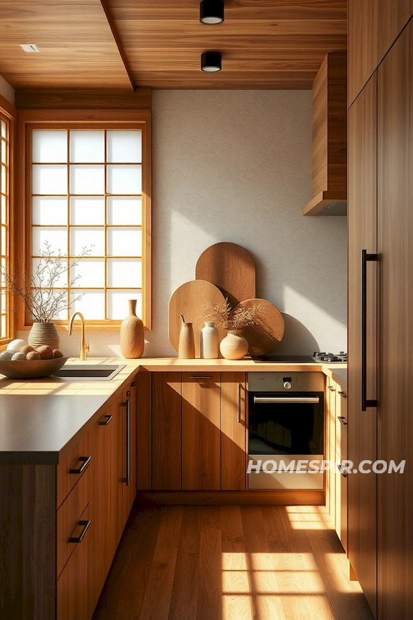 Cozy Inviting Japanese Kitchen Decor