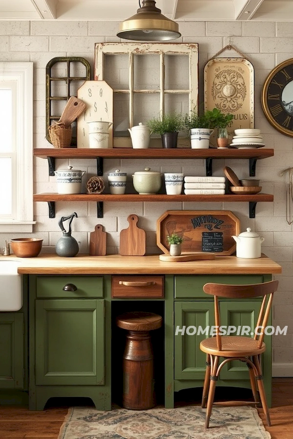 Creative Upcycled Materials for Vintage Kitchens