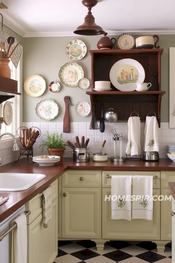 Displaying Family Heirlooms in Kitchen Design