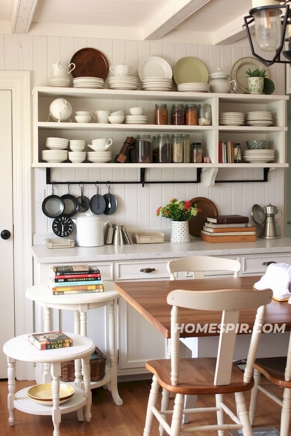 Eclectic Clutter for Chic Kitchen Appeal