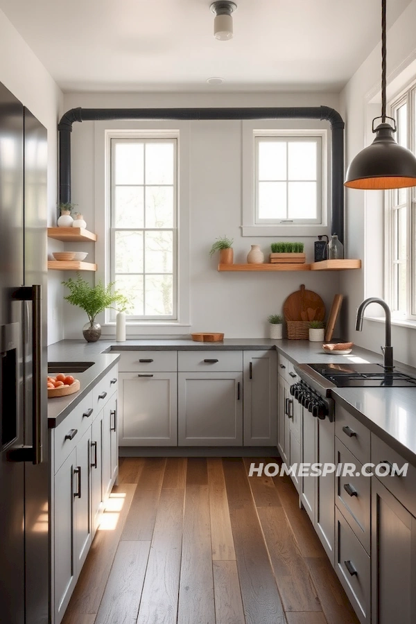 Efficient Storage in Farmhouse Kitchen Design