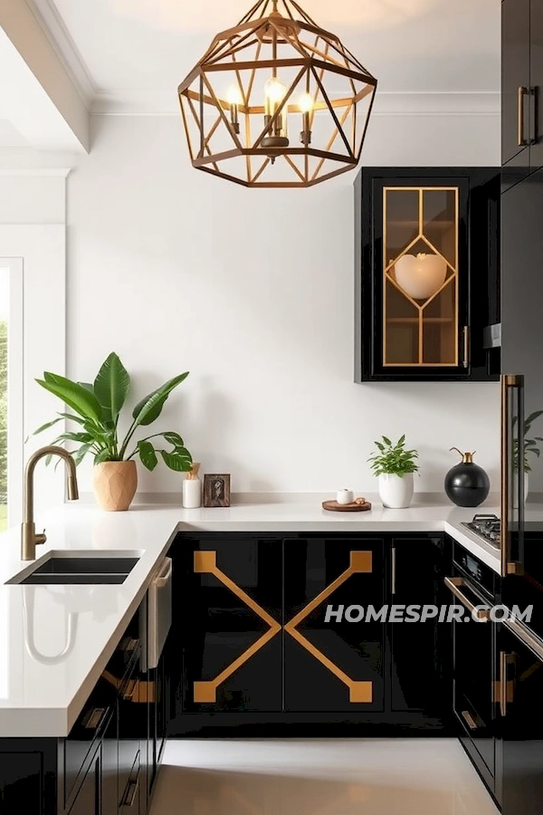 Elegant Art Deco Meets Scandinavian Kitchen