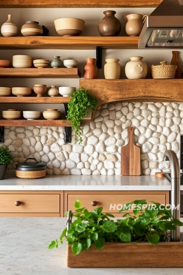 Engage Your Senses with Nature Inspired Kitchen