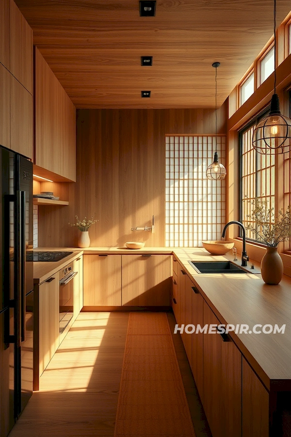 Functional Beauty in Japanese Kitchen Design